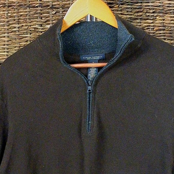 Banana Republic Silk Cashmere Men's Sweater Medium - Picture 2 of 2